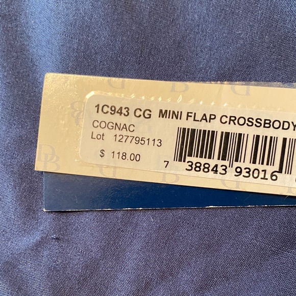 Dooney & Bourke Dark Brown Croc-Embossed Crossbody Bag - Picture 5 of 6